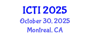 International Conference on Vaccinology (ICTI) October 30, 2025 - Montreal, Canada