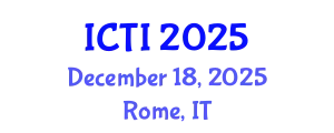 International Conference on Vaccinology (ICTI) December 18, 2025 - Rome, Italy