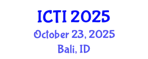 International Conference on Vaccinology (ICTI) October 23, 2025 - Bali, Indonesia