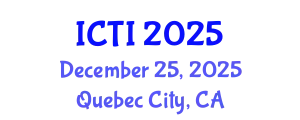 International Conference on Vaccinology (ICTI) December 25, 2025 - Quebec City, Canada