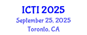 International Conference on Vaccinology (ICTI) September 25, 2025 - Toronto, Canada