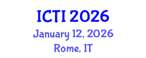 International Conference on Vaccinology (ICTI) January 12, 2026 - Rome, Italy