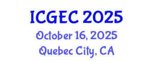 International Conference on Gastroenterology, Endoscopy and Colonoscopy (ICGEC) October 16, 2025 - Quebec City, Canada