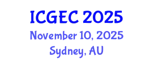 International Conference on Gastroenterology, Endoscopy and Colonoscopy (ICGEC) November 10, 2025 - Sydney, Australia