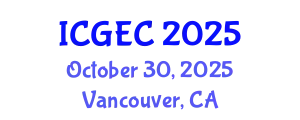 International Conference on Gastroenterology, Endoscopy and Colonoscopy (ICGEC) October 30, 2025 - Vancouver, Canada