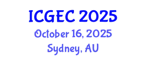 International Conference on Gastroenterology, Endoscopy and Colonoscopy (ICGEC) October 16, 2025 - Sydney, Australia