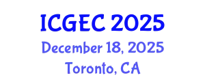 International Conference on Gastroenterology, Endoscopy and Colonoscopy (ICGEC) December 18, 2025 - Toronto, Canada