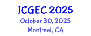 International Conference on Gastroenterology, Endoscopy and Colonoscopy (ICGEC) October 30, 2025 - Montreal, Canada