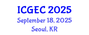 International Conference on Gastroenterology, Endoscopy and Colonoscopy (ICGEC) September 18, 2025 - Seoul, Republic of Korea