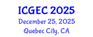 International Conference on Gastroenterology, Endoscopy and Colonoscopy (ICGEC) December 25, 2025 - Quebec City, Canada