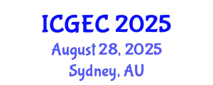 International Conference on Gastroenterology, Endoscopy and Colonoscopy (ICGEC) August 28, 2025 - Sydney, Australia