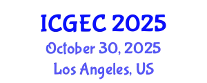 International Conference on Gastroenterology, Endoscopy and Colonoscopy (ICGEC) October 30, 2025 - Los Angeles, United States