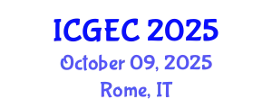 International Conference on Gastroenterology, Endoscopy and Colonoscopy (ICGEC) October 09, 2025 - Rome, Italy