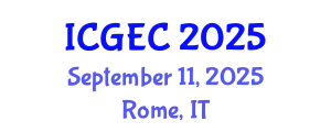 International Conference on Gastroenterology, Endoscopy and Colonoscopy (ICGEC) September 11, 2025 - Rome, Italy
