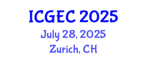 International Conference on Gastroenterology, Endoscopy and Colonoscopy (ICGEC) July 28, 2025 - Zurich, Switzerland