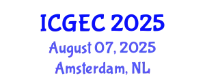 International Conference on Gastroenterology, Endoscopy and Colonoscopy (ICGEC) August 07, 2025 - Amsterdam, Netherlands