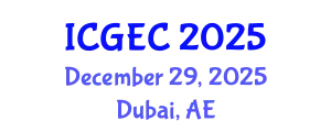International Conference on Gastroenterology, Endoscopy and Colonoscopy (ICGEC) December 29, 2025 - Dubai, United Arab Emirates