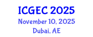 International Conference on Gastroenterology, Endoscopy and Colonoscopy (ICGEC) November 10, 2025 - Dubai, United Arab Emirates