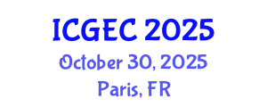 International Conference on Gastroenterology, Endoscopy and Colonoscopy (ICGEC) October 30, 2025 - Paris, France