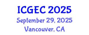 International Conference on Gastroenterology, Endoscopy and Colonoscopy (ICGEC) September 29, 2025 - Vancouver, Canada