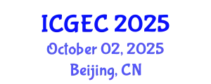 International Conference on Gastroenterology, Endoscopy and Colonoscopy (ICGEC) October 02, 2025 - Beijing, China