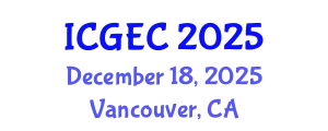 International Conference on Gastroenterology, Endoscopy and Colonoscopy (ICGEC) December 18, 2025 - Vancouver, Canada