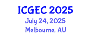 International Conference on Gastroenterology, Endoscopy and Colonoscopy (ICGEC) July 24, 2025 - Melbourne, Australia