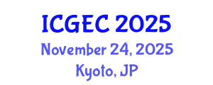 International Conference on Gastroenterology, Endoscopy and Colonoscopy (ICGEC) November 24, 2025 - Kyoto, Japan