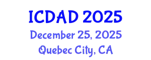International Conference on Dementia and Alzheimer's Disease (ICDAD) December 25, 2025 - Quebec City, Canada