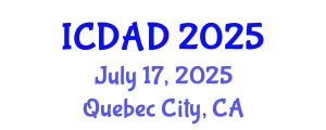 International Conference on Dementia and Alzheimer's Disease (ICDAD) July 17, 2025 - Quebec City, Canada