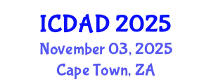 International Conference on Dementia and Alzheimer's Disease (ICDAD) November 03, 2025 - Cape Town, South Africa