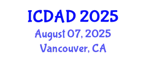 International Conference on Dementia and Alzheimer's Disease (ICDAD) August 07, 2025 - Vancouver, Canada