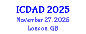 International Conference on Dementia and Alzheimer's Disease (ICDAD) November 27, 2025 - London, United Kingdom