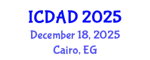 International Conference on Dementia and Alzheimer's Disease (ICDAD) December 18, 2025 - Cairo, Egypt