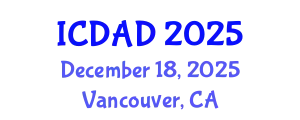International Conference on Dementia and Alzheimer's Disease (ICDAD) December 18, 2025 - Vancouver, Canada