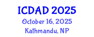 International Conference on Dementia and Alzheimer's Disease (ICDAD) October 16, 2025 - Kathmandu, Nepal