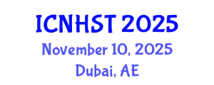 International Conference on Natural Hazard Science and Technology (ICNHST) November 10, 2025 - Dubai, United Arab Emirates