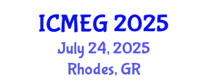 International Conference on Mining and Economic Geology (ICMEG) July 24, 2025 - Rhodes, Greece