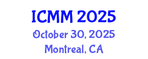 International Conference on Microeconomics and Macroeconomics (ICMM) October 30, 2025 - Montreal, Canada