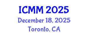 International Conference on Microeconomics and Macroeconomics (ICMM) December 18, 2025 - Toronto, Canada