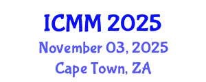 International Conference on Microeconomics and Macroeconomics (ICMM) November 03, 2025 - Cape Town, South Africa