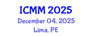 International Conference on Microeconomics and Macroeconomics (ICMM) December 04, 2025 - Lima, Peru