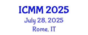 International Conference on Microeconomics and Macroeconomics (ICMM) July 28, 2025 - Rome, Italy