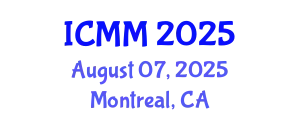 International Conference on Microeconomics and Macroeconomics (ICMM) August 07, 2025 - Montreal, Canada