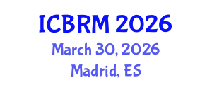 International Conference on Biomaterials and Regenerative Medicine (ICBRM) March 30, 2026 - Madrid, Spain