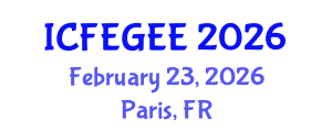 International Conference on Female Education and Gender Equality in Education (ICFEGEE) February 23, 2026 - Paris, France