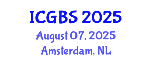 International Conference on Green Building and Sustainability (ICGBS) August 07, 2025 - Amsterdam, Netherlands
