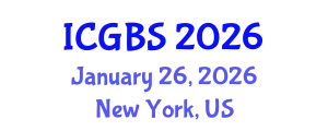 International Conference on Green Building and Sustainability (ICGBS) January 26, 2026 - New York, United States
