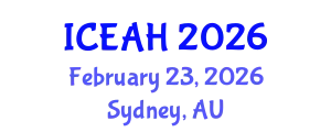 International Conference on Environment, Air Pollution and Health (ICEAH) February 23, 2026 - Sydney, Australia