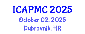 International Conference on Air Pollution Management and Control (ICAPMC) October 02, 2025 - Dubrovnik, Croatia